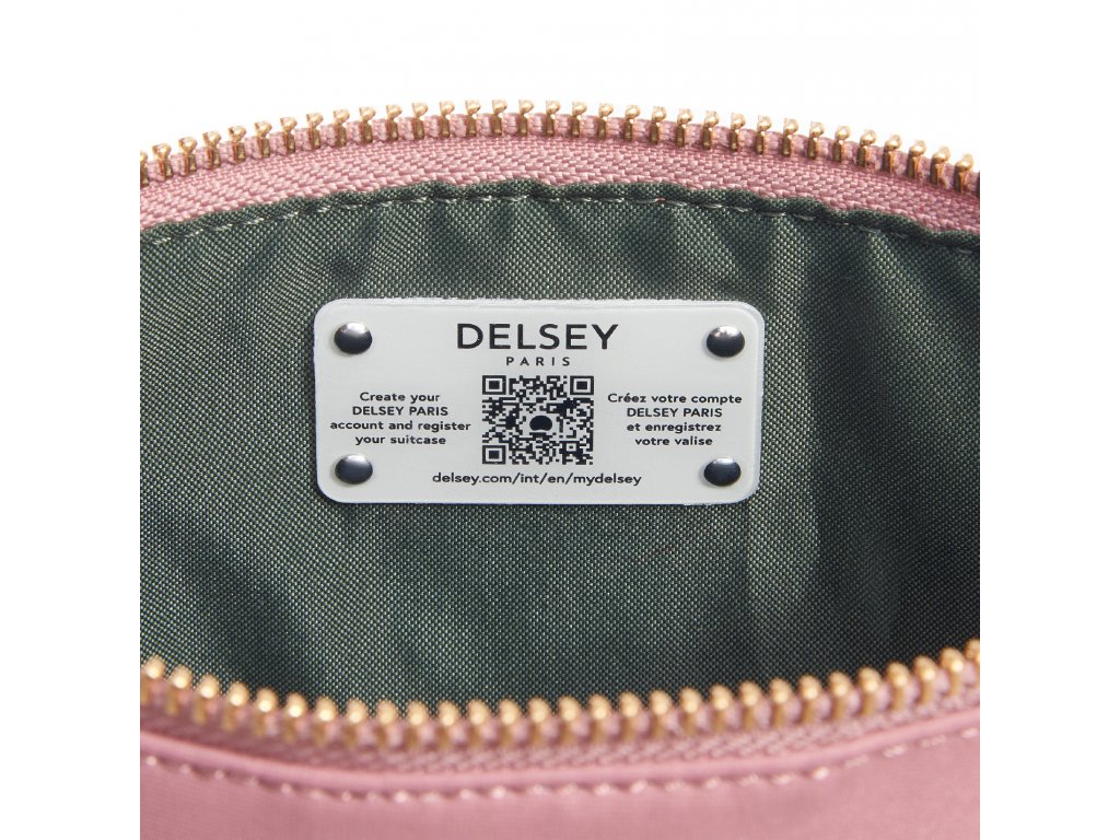 Kosmetická taška Delsey Securstyle 202118029 - starorůžová