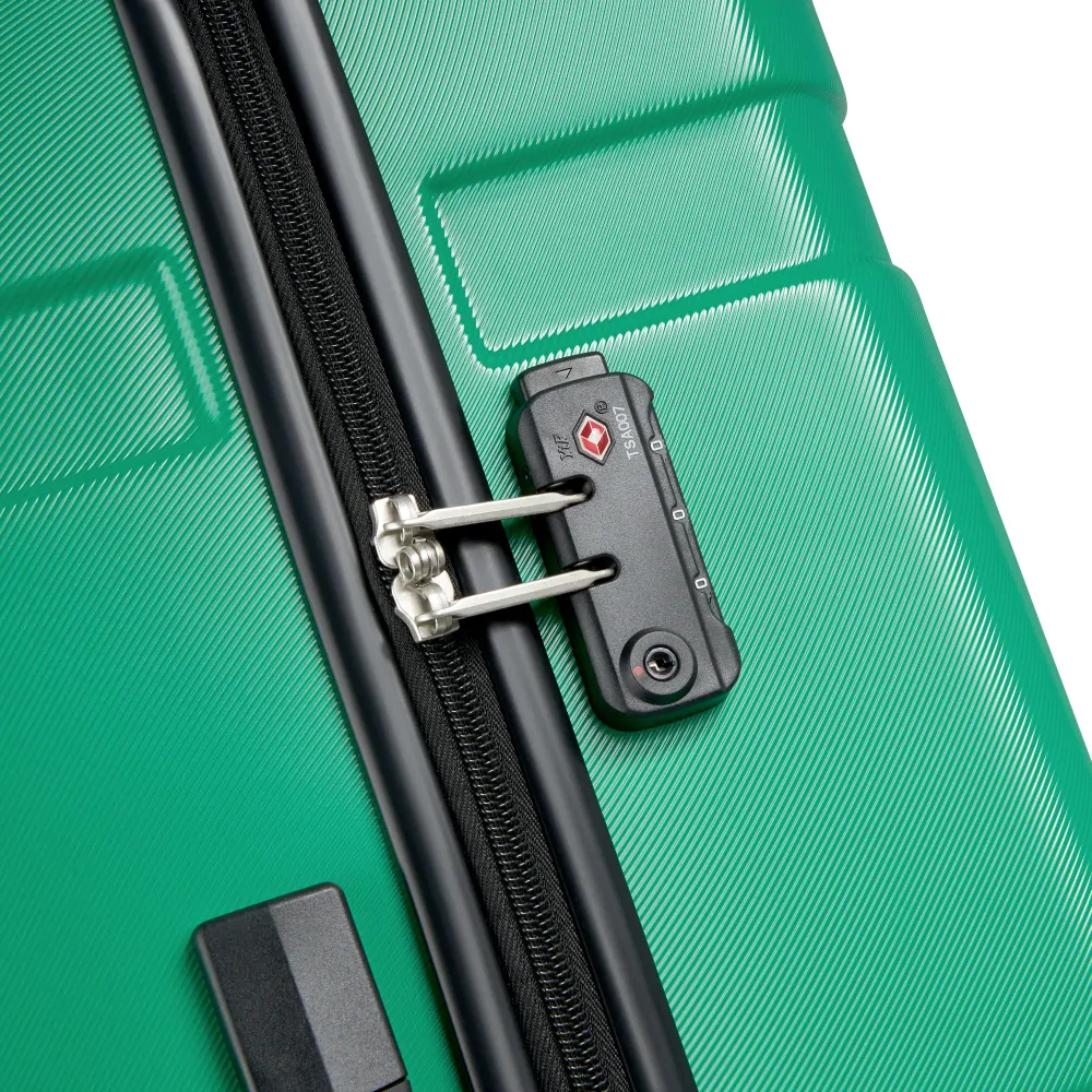 Cestovní kufr Delsey X Benetton NOW Hardside 76 cm 376282103 - zelený
