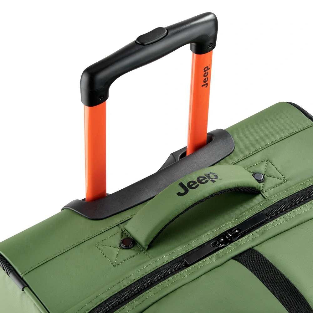Cestovní taška na kolečkách Delsey X JEEP JS006B 82 cm 274026013 - zelená