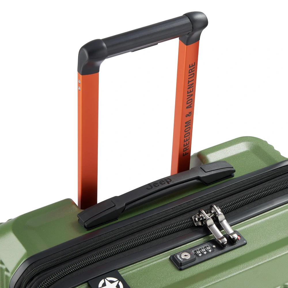 Cestovní kufr Delsey X JEEP JH001A 66 cm EXP 274681003 - zelený