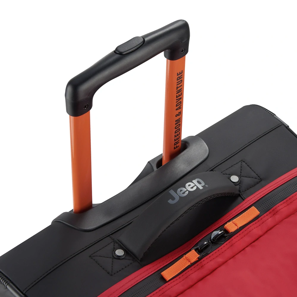 Cestovní taška na kolečkách Delsey X JEEP JS005A 82 cm 274326004 - červená
