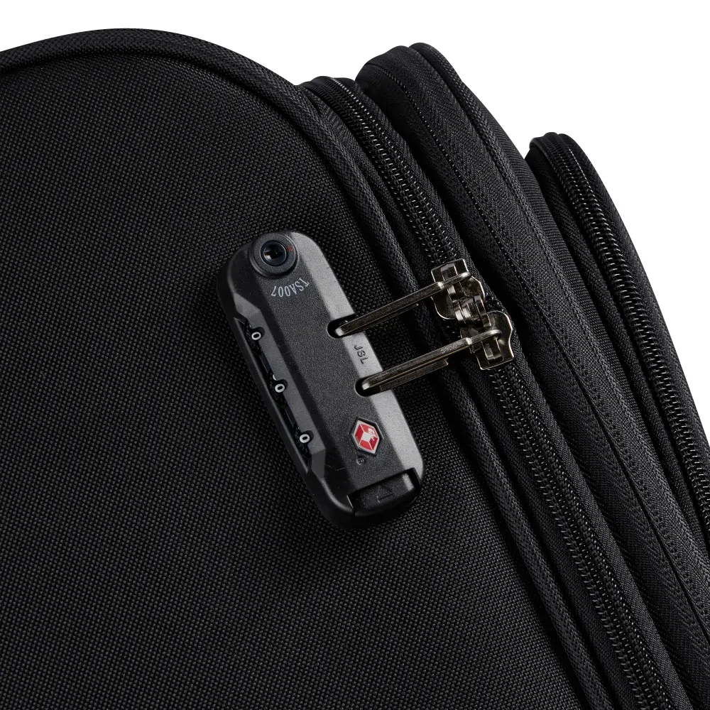 Cestovní kufr Securitech by Delsey Vanguard 76 cm EXP 400382100 - černý