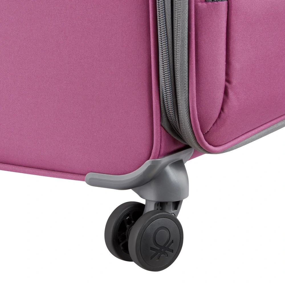 Cestovní kufr Delsey X Benetton UCB Softside 76 cm EXP 376782109 - vínový