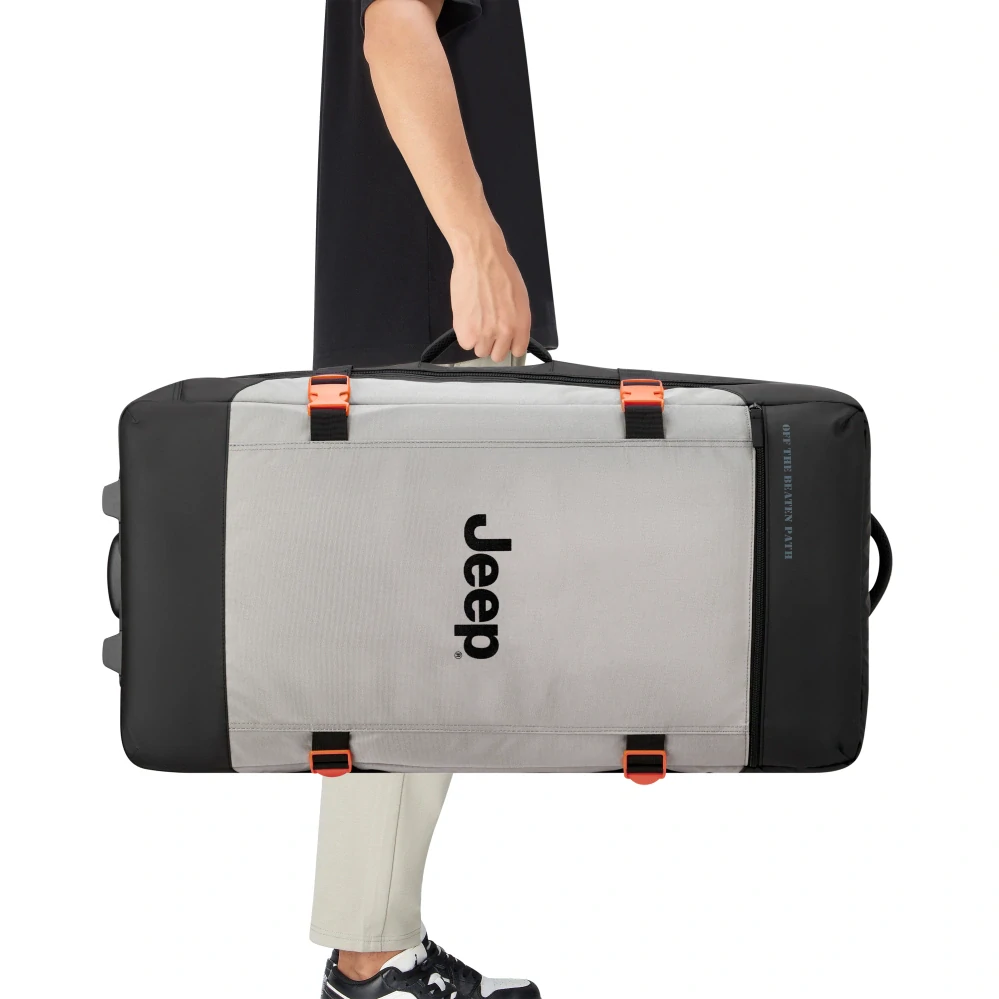 Cestovní taška na kolečkách Delsey X JEEP JS007C 82 cm 374026011 - šedá