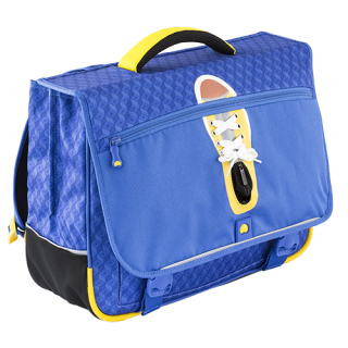 Školní taška dvoukomorová 42 cm Delsey School