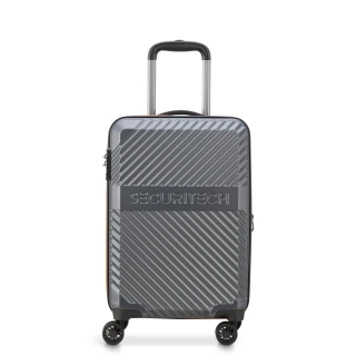 Kabinový kufr Securitech by Delsey Patrol 55 cm EXP 400680111 - šedý
