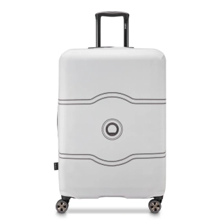 Obal na kufr Delsey Paris 395019015 velikost L - krémový "Angora"